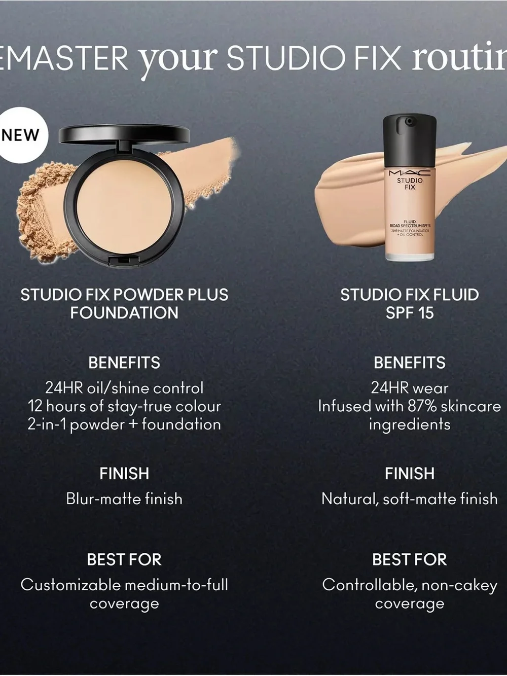 MAC Studio Fix Powder Plus Foundation shade NW13